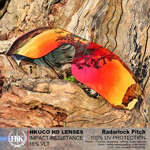 Lentes de repuesto para RadarLock Pitch pack de 6 pares de cristales intercambiables 2