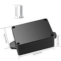 Vista 2 de Caja de Proyecto, 4 piezas Cajas de Conexiones, Cajas Eléctricas Impermeables IP65, Plástico ABS a Prueba de Polvo Caja de Proyecto Eléctrico Cajas