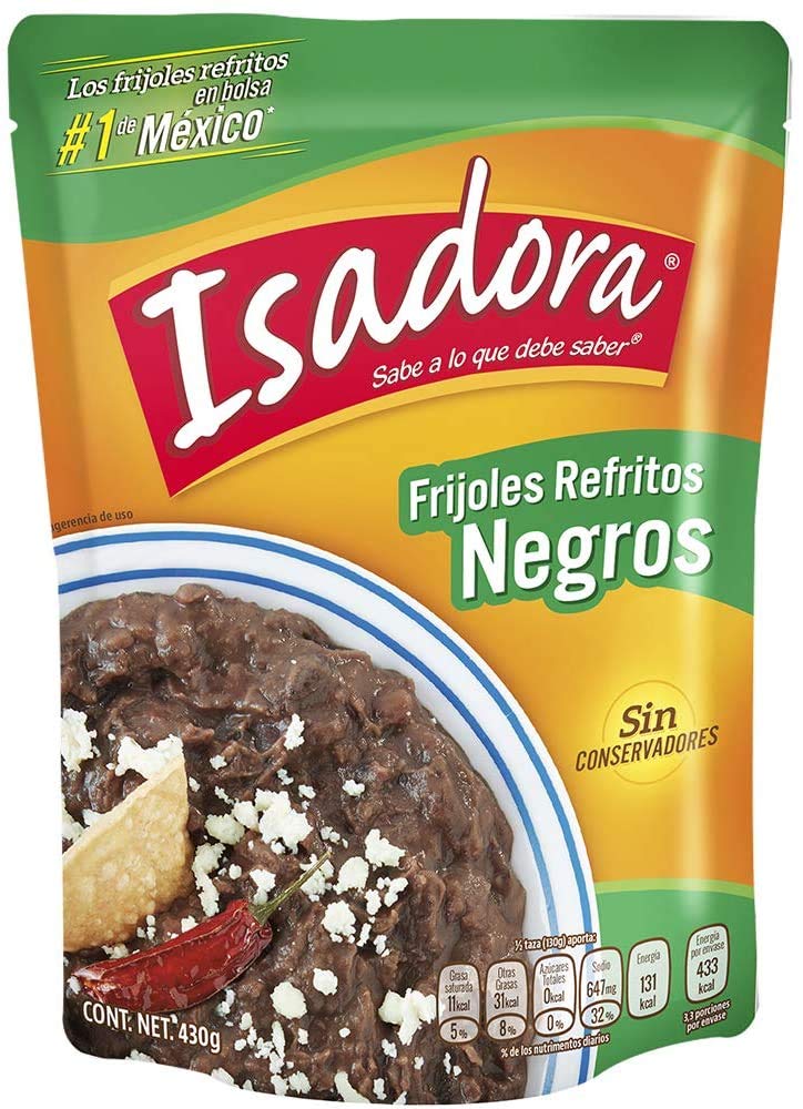 Isadora Paquete de frijoles 430 g (paquete de 2)