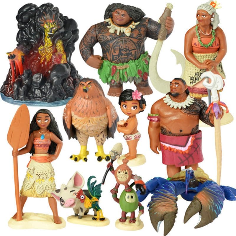 モアナフィギュアセット Amazon.co.jp: Disney Moana Deluxe Figure Play Set ディズニー