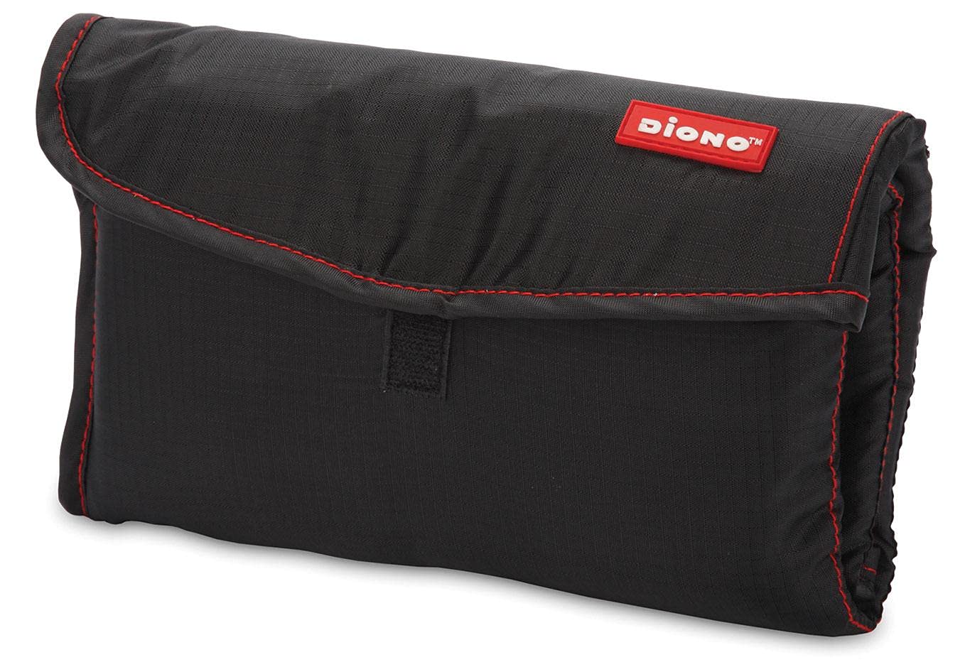 Diono Change 'n Go Baby Diaper Changing Mat, Portable, Lightweight Travel Diaper Station Kit with Waterproof Cushioned Pad, Black (Pack of 5)