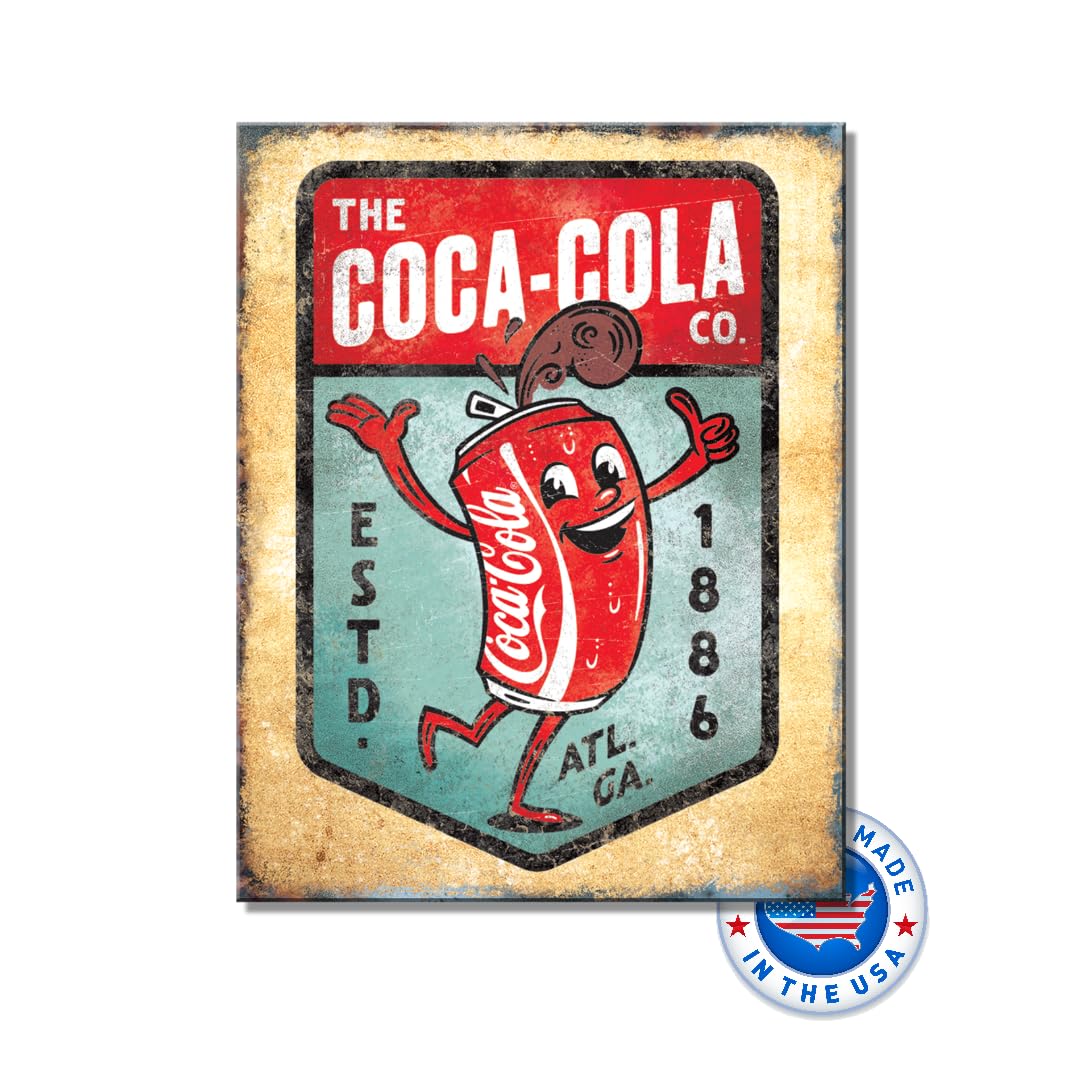 Coca-Cola オリンピック記念 トランシーバー Amazon.com: Desperate Enterprises Coca Cola Dancing Can Tin Sign
