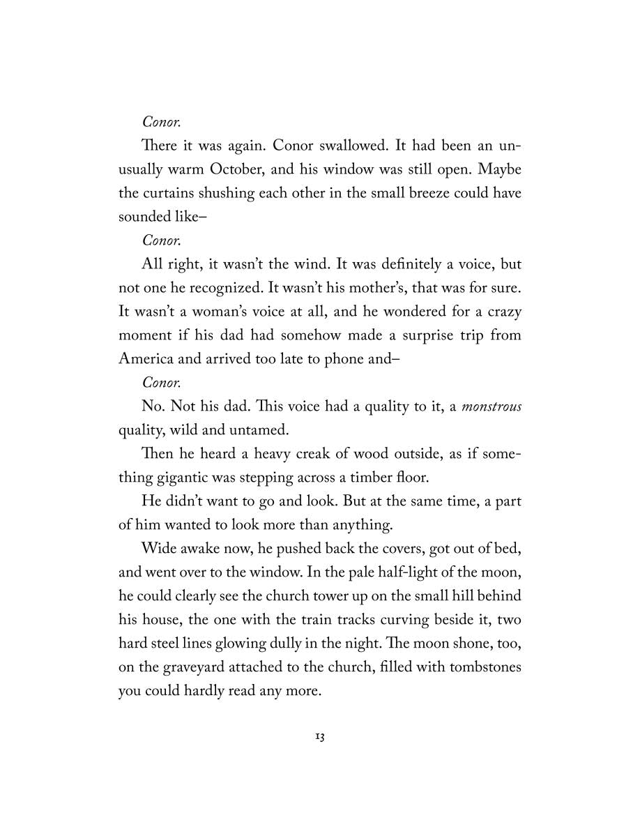 NEW Rollercoasters: A Monster Calls: Patrick Ness