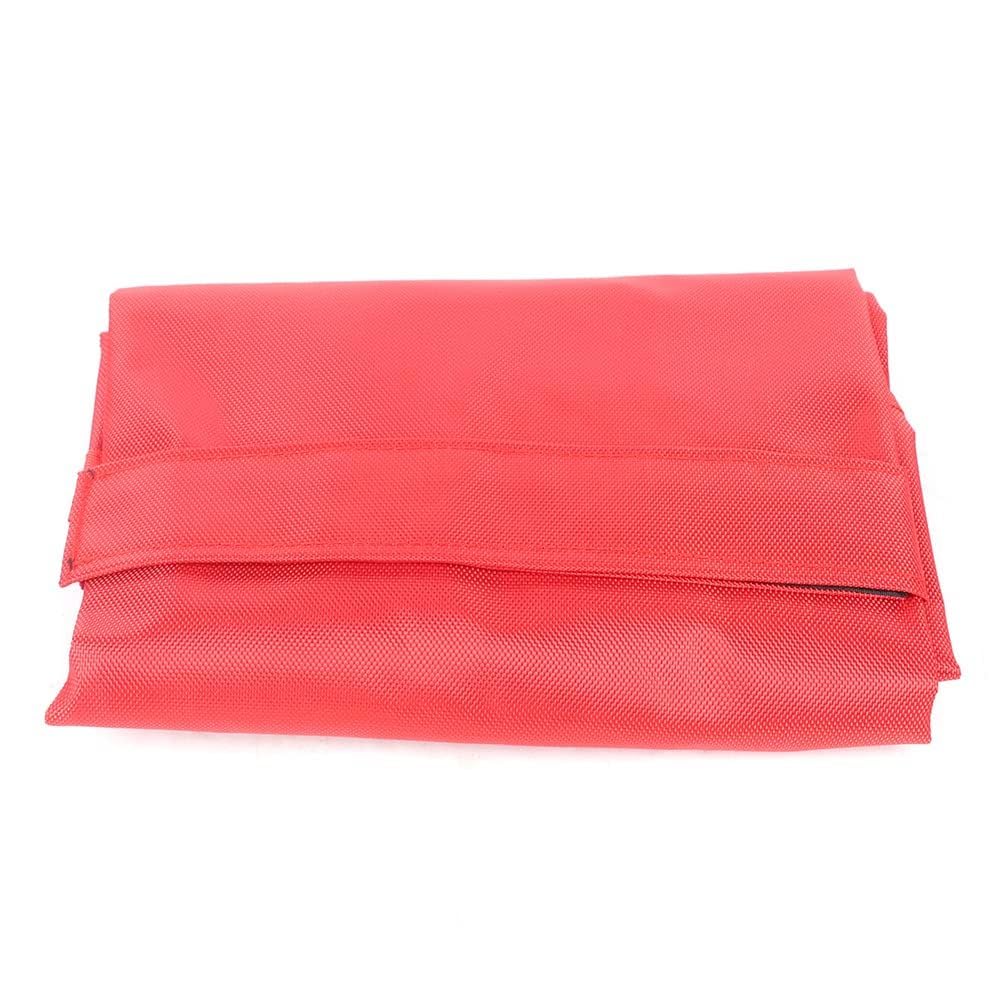 Brancard de Transport pour Chiens | Brancard d'urgence pour Animaux, Charge Maximale 110kg (242lbs), Pliable, 47 * 29 Pouces, Idéal pour Le Sauvetage et Le Transport d'urgence,Rouge