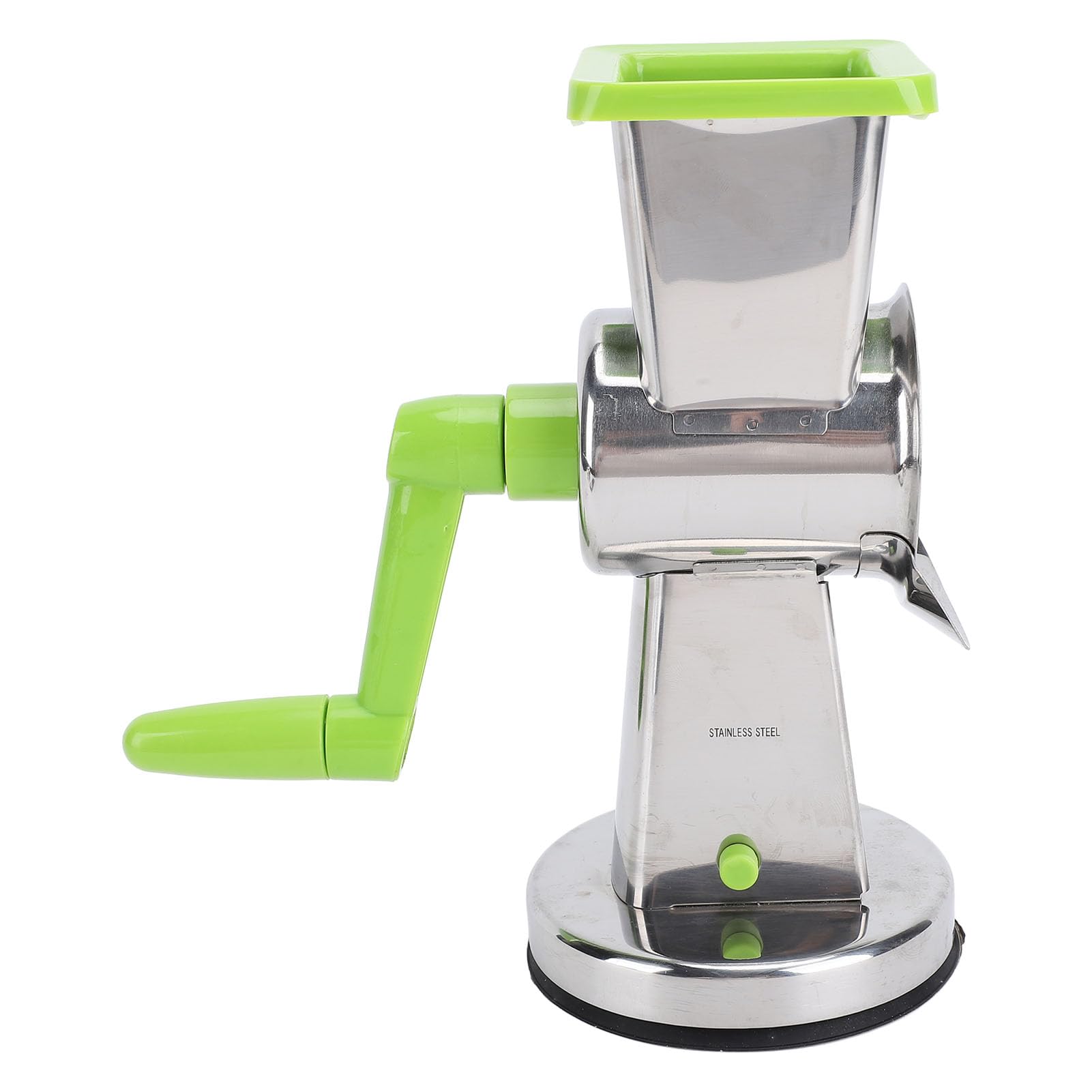 Generic Cheese Grater, SUS Compact Manual Cheese Shredder Suction Base for Vegetable