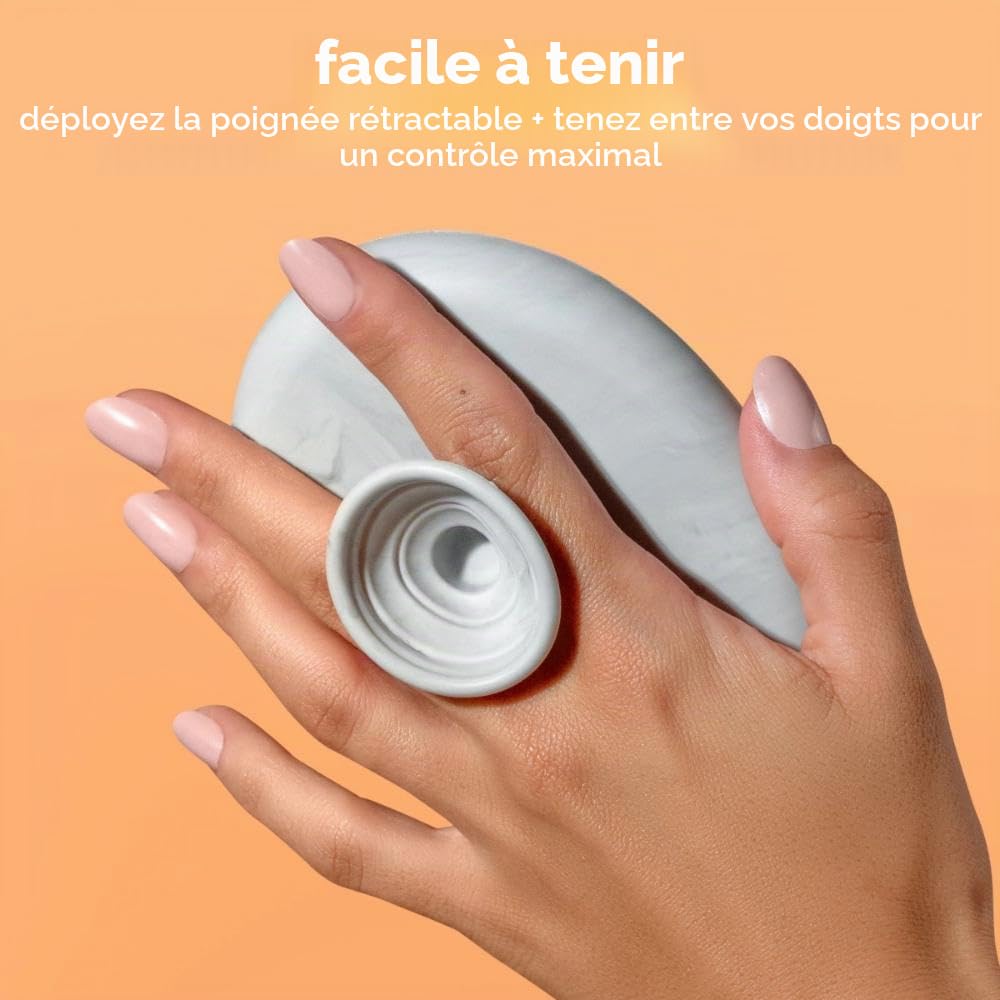 Real Techniques Palette de Nettoyage avec Pinceau Gel Nettoyant pour Pinceaux de Maquillage 8 Unité