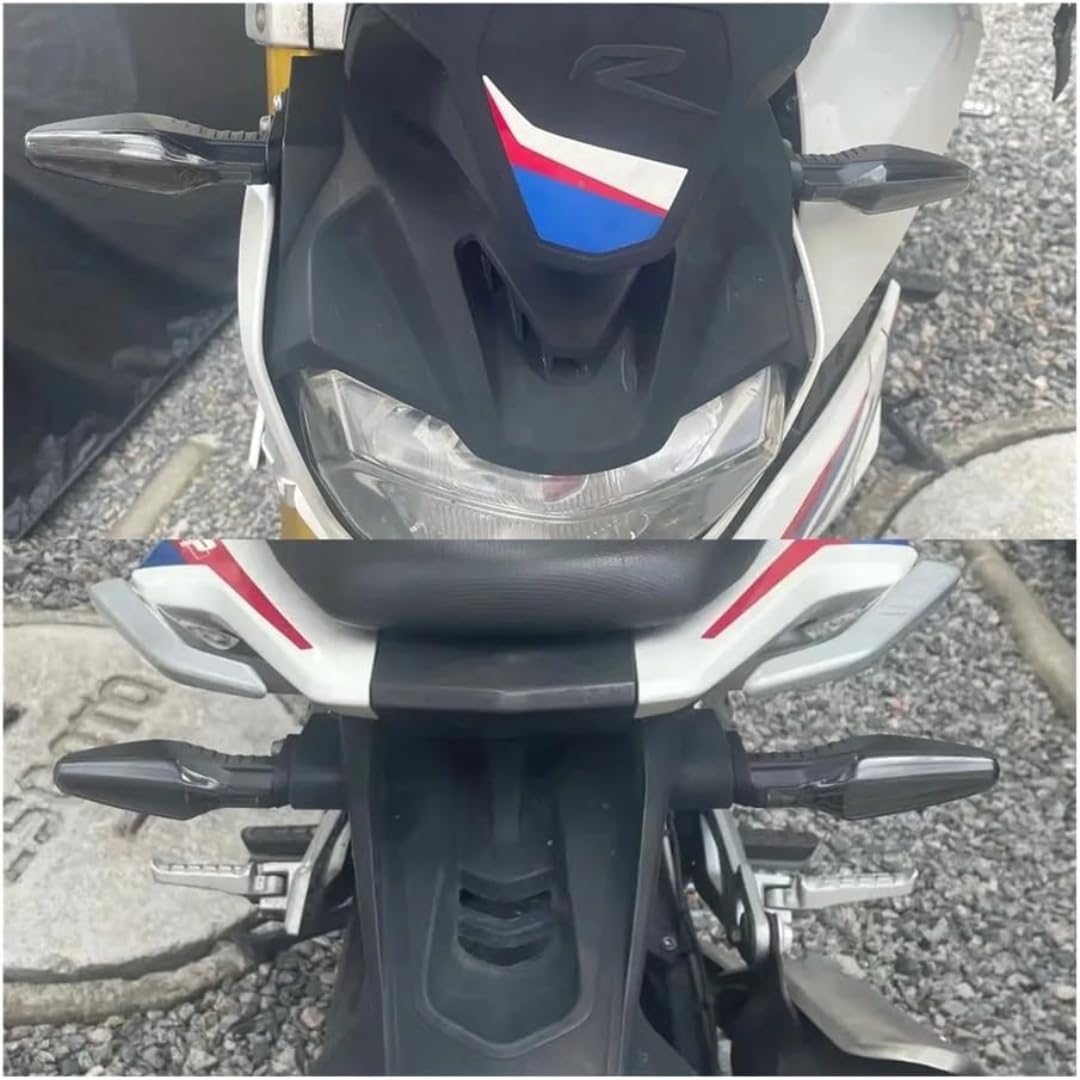 Generic Mini uniwersalne wskaźniki Dla Scrambler 800 Dla Cafe Racer 2017-2021 Lampa kierunkowskazu LED do motocykla (2 szt.)