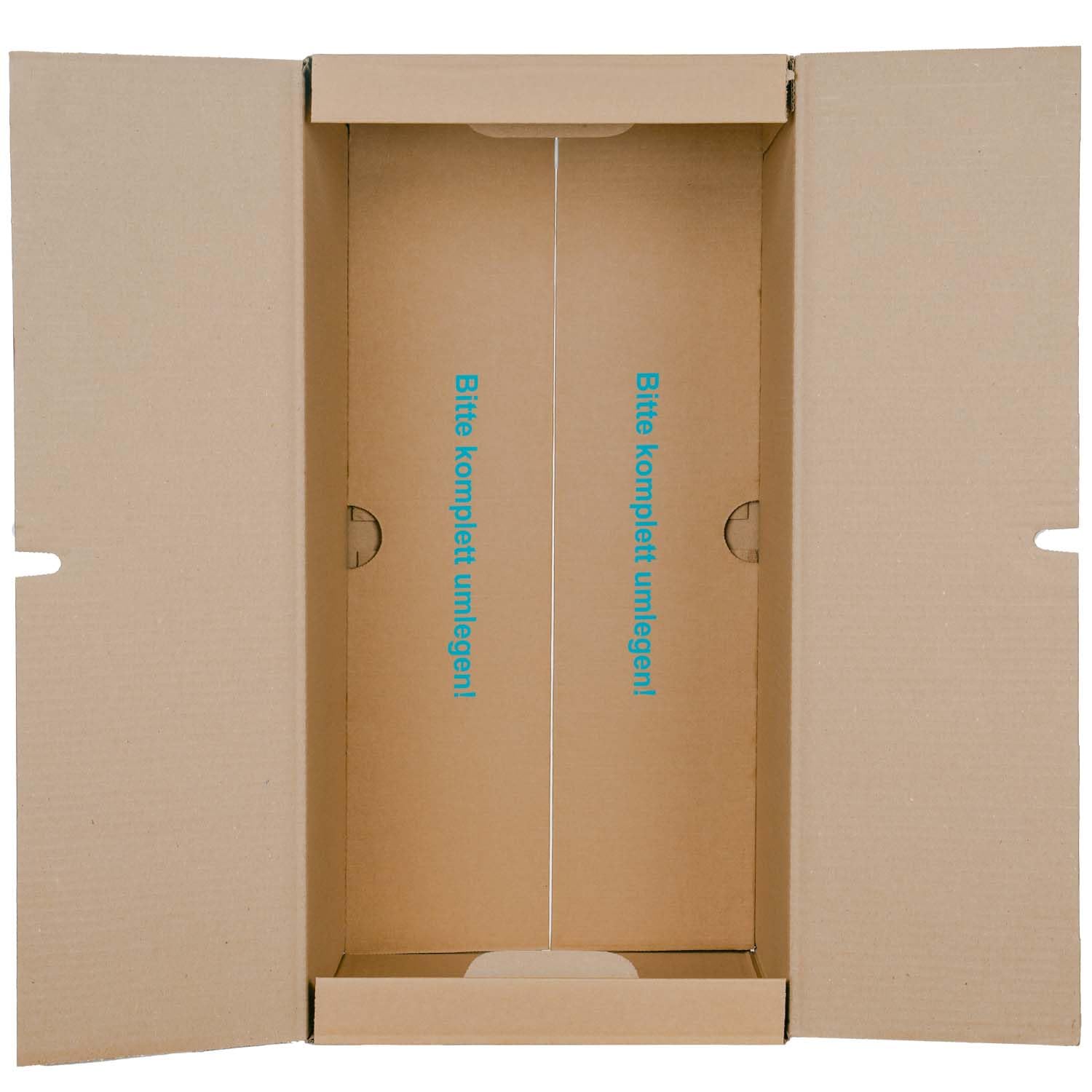 10 Umzugskartons 620 x 300 x 330 mm zweiwellig stabiler Karton bis 40 kg verstärkte Griffe und stapelbar Umzugkarton Umzugsbox Bücherkarton Archivbox Ordnerkarton Umzugskiste (10 Stück)