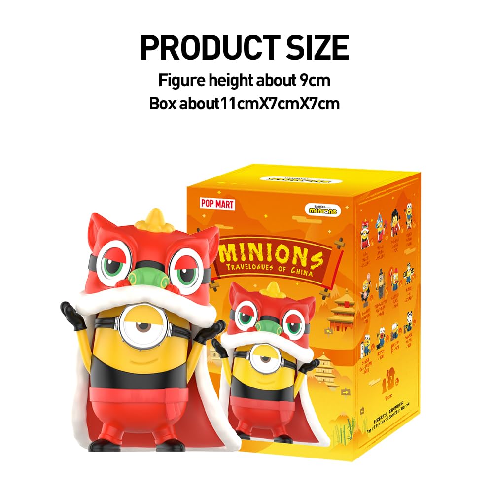 POP MART Minions Travelogues of China Series Whole Set（12Boxes