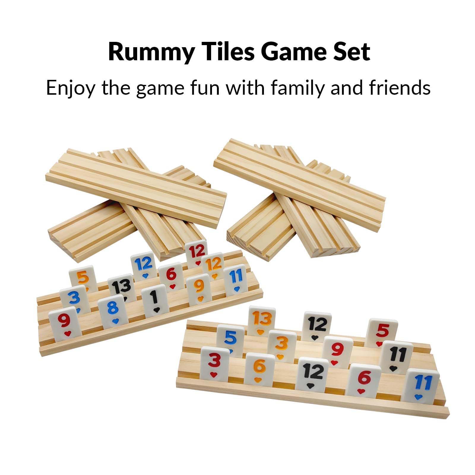 Amazon.com: Rummy Cube 8 Player Edition with 8 Wooden Racks, Rummy Amazon.com: Rummy Cube 8 Player Edition with 8 Wooden Racks, Rummy