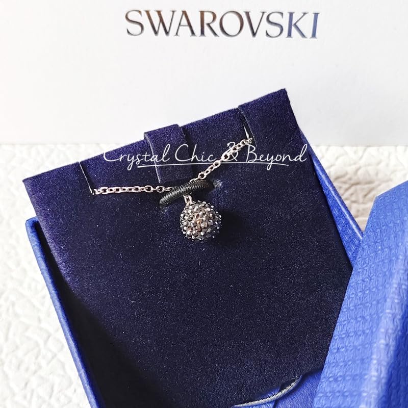 Swarovski Pop Bubble Necklace Pendant Black - Image 3