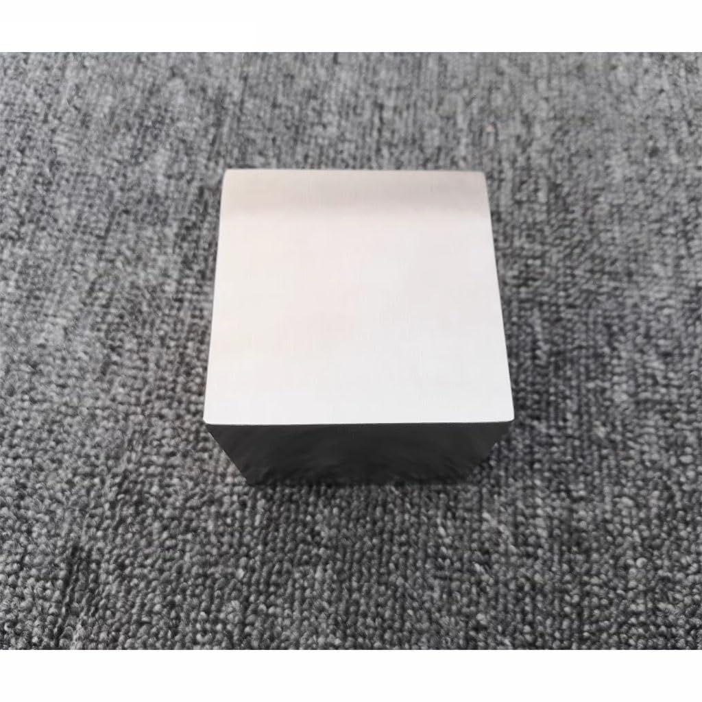 Blok przycisku do papieru ze stali nierdzewnej 304 w kształcie kostki - polerowana kwadratowa podstawa | Wymiary: 40mm, 45mm, 50mm(40x40x40mm)