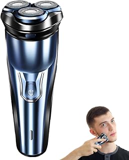Barbeador elétrico para homens, Barbeador elétrico mini barbeador, Barbeador recarregável, carregamento fácil, mini barbeador elétrico bolso presente aniversário para pai marido Puchen