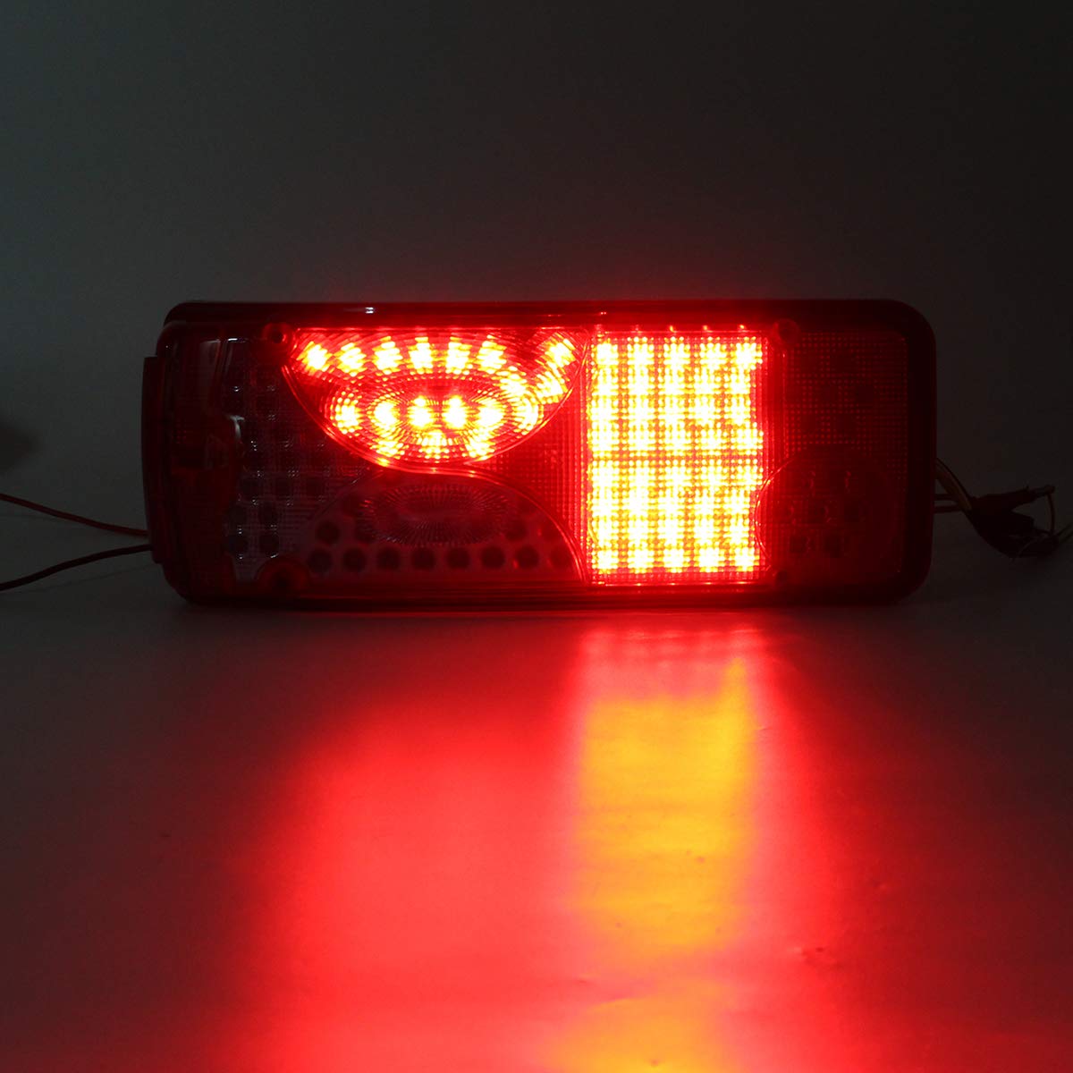 YONGYAO Lampa tylnych swiatel tylnych 24V 120 LED Ciezarówka z przyczepa Dla MAN DAF TGX SCANIA (Nieorginalny)