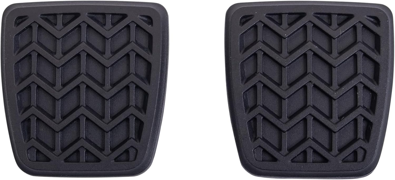 Brake Pedal/Clutch Pedal Pad 2 Piece Set - for 2007-2018 Toyota Yaris (Manual)