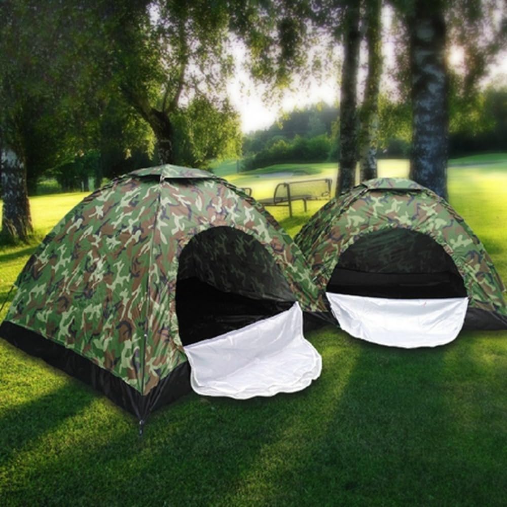 カーキ ソロキャンプ テント 防災 秘密基地 バーベキュー テント