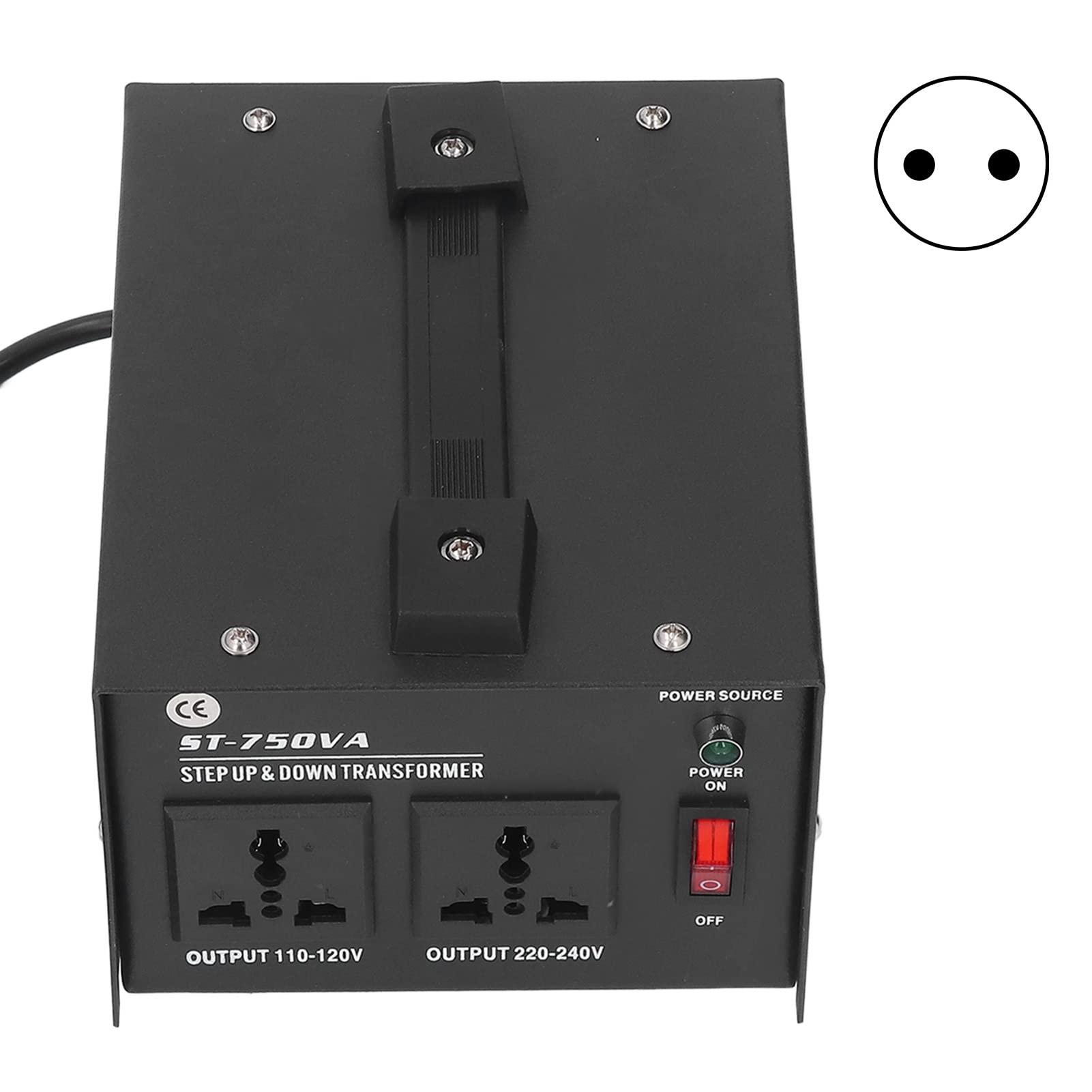 Fafeicy Fase Multifunzionale -110 V Transformator (Spina europea)