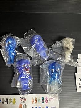 Amazon | VAG ガチャ series27 青鬼 全5種セット ソフビ フィギュア