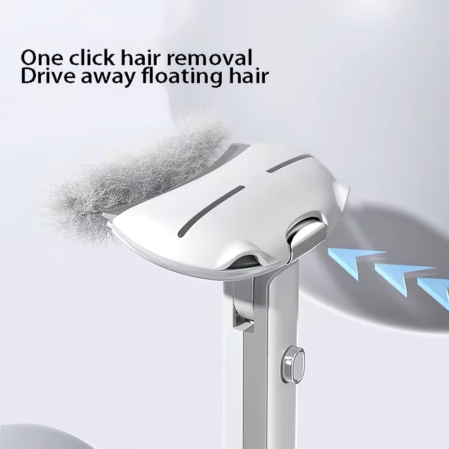 Pet Grooming Comb, Self-Cleaning Curved Blade Design, Stainless Steel Hair Removal Tool for Dogs and Cats