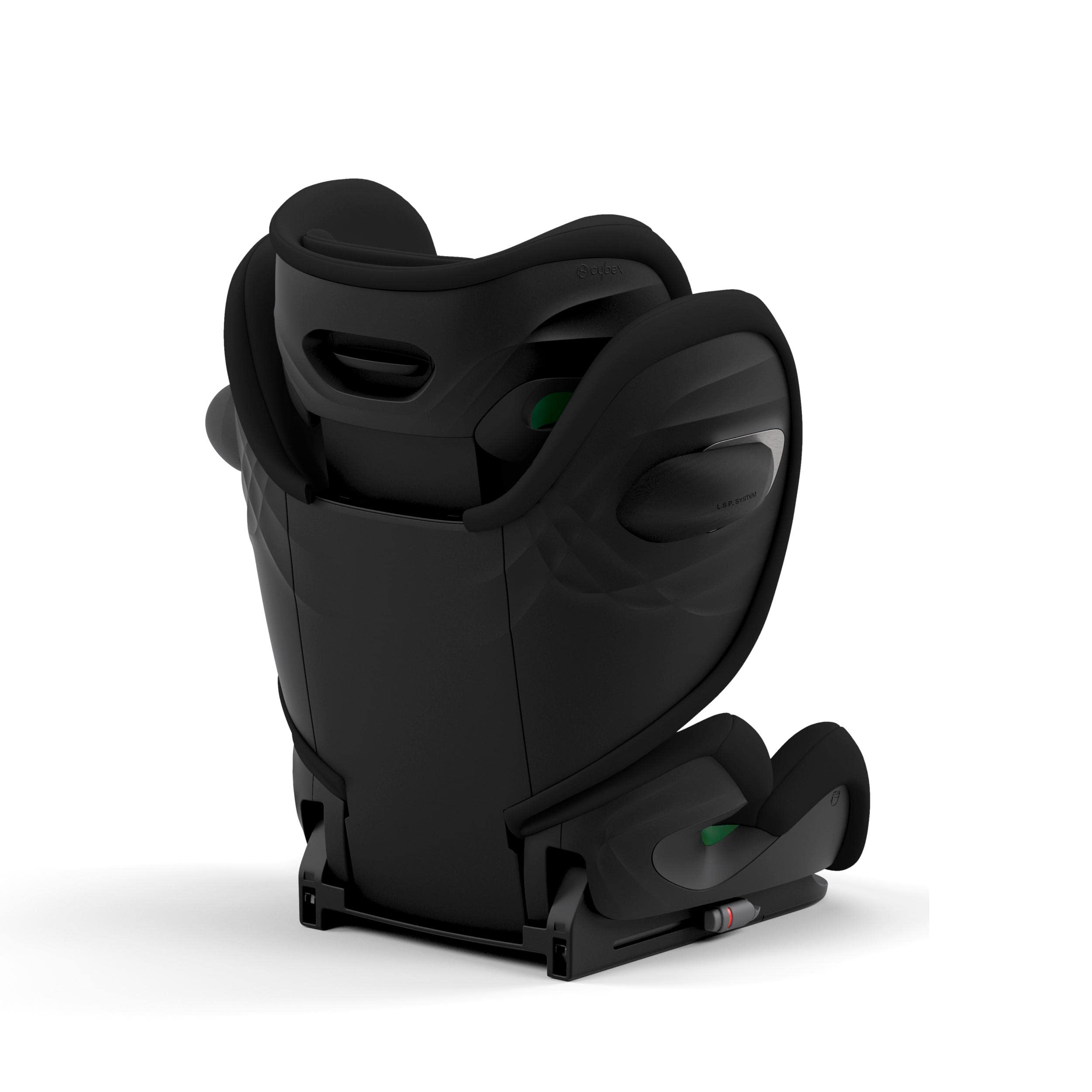 CYBEX Gold Dziecięcy fotelik samochodowy Solution G i-Fix, Do samochodów z systemem ISOFIX i bez niego, Od ok. 3 do 12 lat (100–150 cm), Od ok. 15 do 50 kg, Moon Black