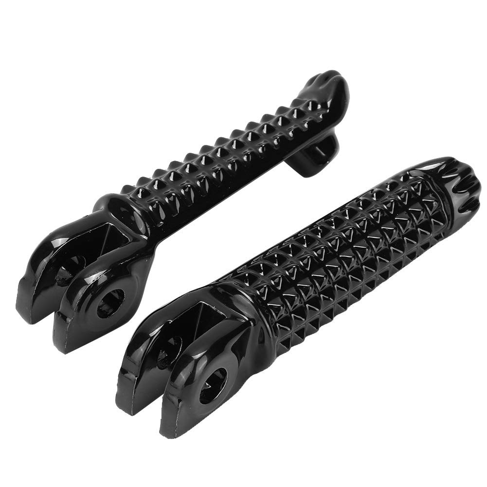KSTE Alluminio Compatible with Moto Anteriore Pedane Fits Pedale di Ricambio Compatible with YZF R1 R6 R6S