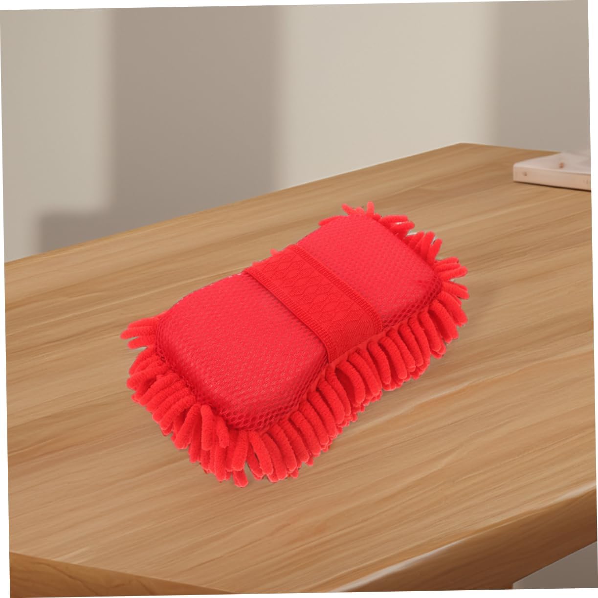 MAGICLULU 2pcs Microfiber Chenille Car Wash Mitts High Absorbency Gentle Paint Versatile Cleaning Gloves for Car Washing and More