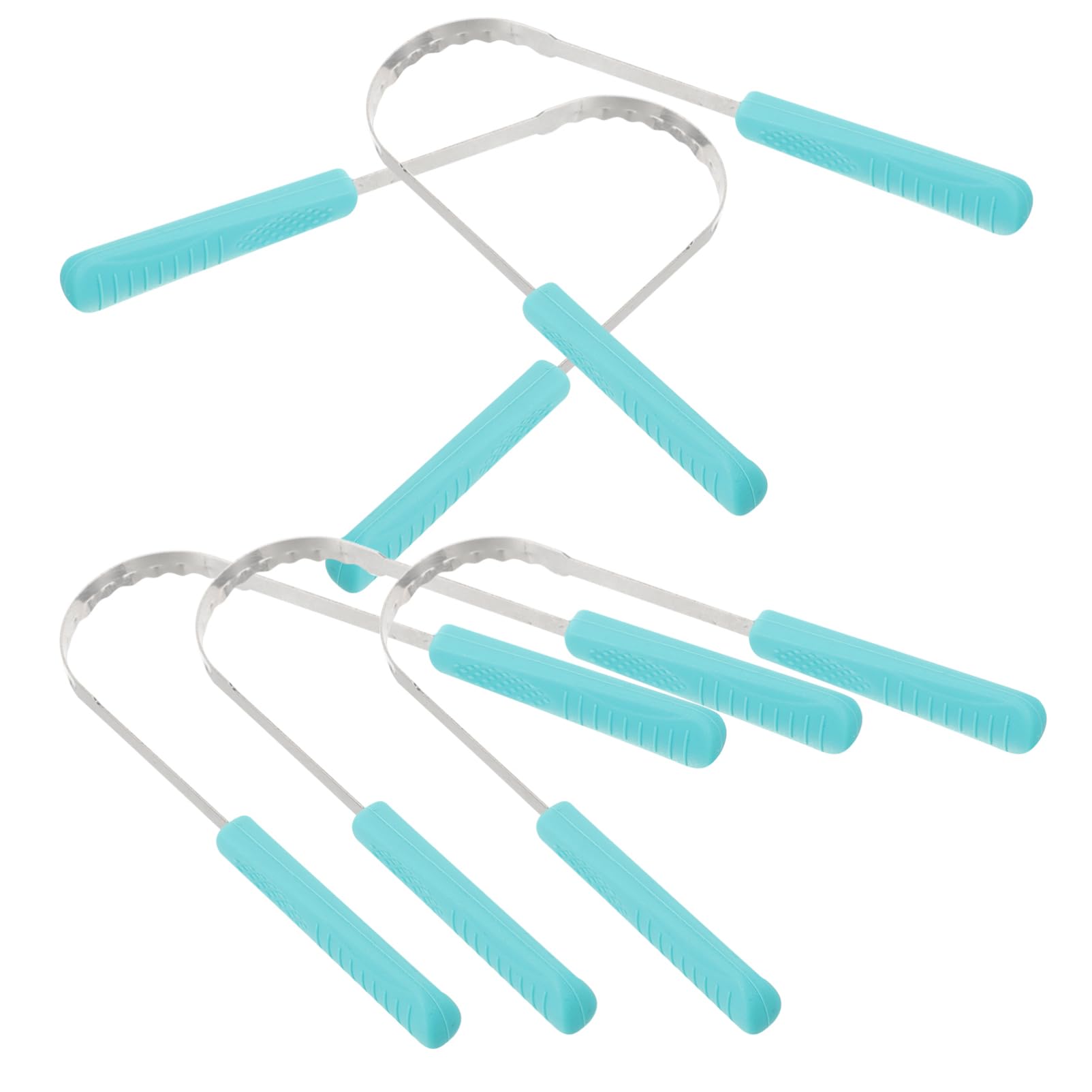 3 Set Raschietti Per Lingua Strumenti Per Della Lingua Con Ergonomico Rimuovi Uso 5 Pezzi * 3