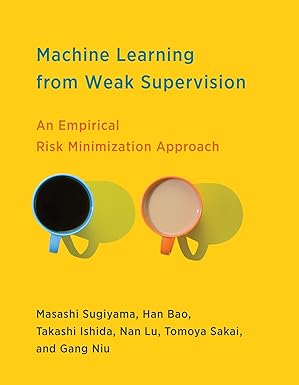 Machine Learning from Weak Supervision: An Empirical Risk Minimization Approach-finelybook