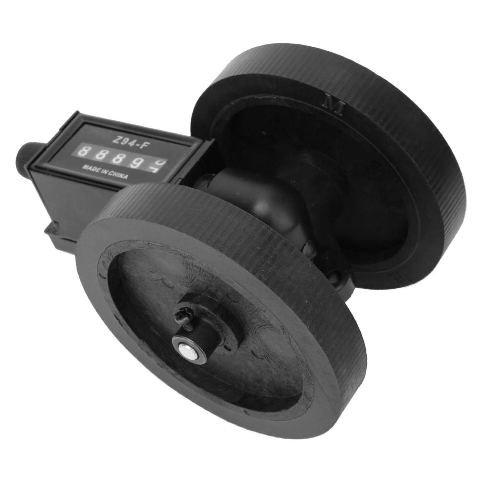 Rotella di misurazione, Z94-F Lunghezza contatore rotante, 1 PC Strumento di misurazione della lunghezza a cinque cifre Cavo in pelle Contatore rotante lunghezza in plastica 0~9999.9