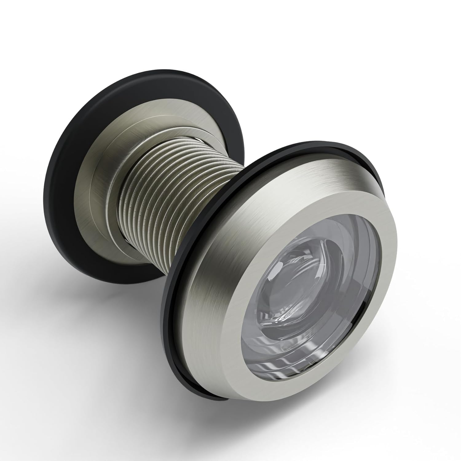 Elexa Harwdare Door Eye Viewer for Home Security 180 Degree Angle Door Eye Viewer Peephole, Clear Lens Eye Viewer, Eye Hole for Door Size 2 Inches (Matt, Pack of 1)