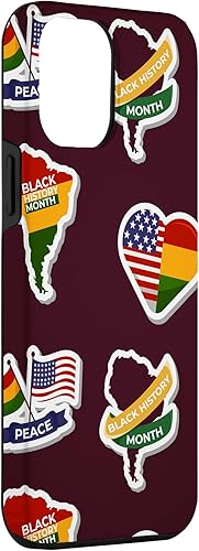 Miniatura 3 de Funda para iPhone 13 Pro Max Black History Month American African Pride