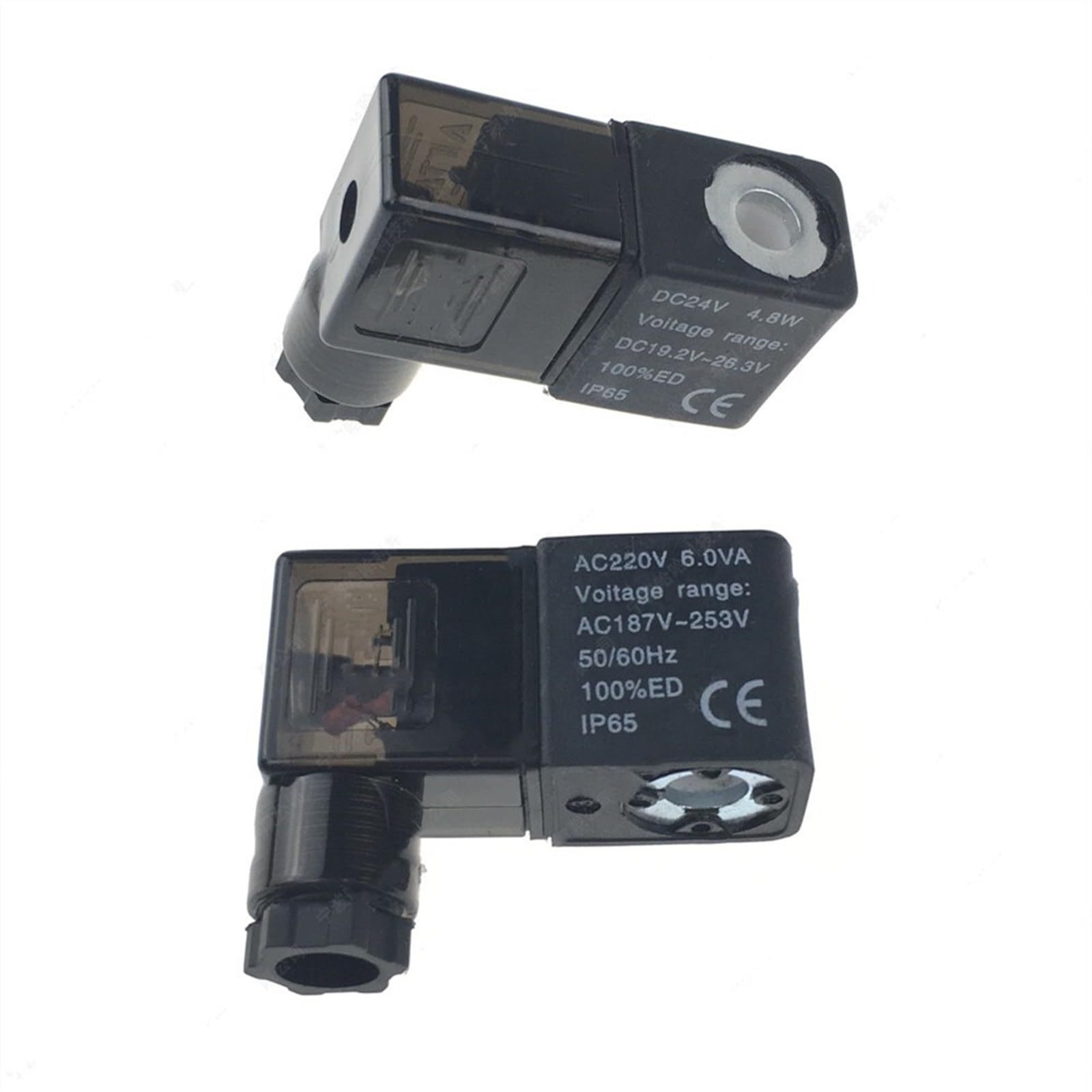 Black Pneumatic Air Solenoid Valve Coil DC12V DC24V AC36V AC110V AC220V AC380V(AC36V)