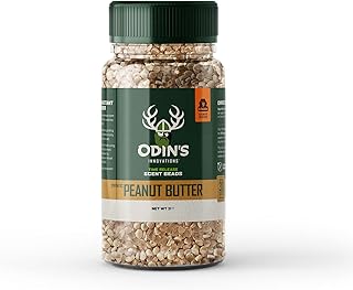 Hog Attractant, Peanut Butter Scent, Boar or Bear Hunting Accessory, Scents Infused in Biodegradable Synthetic Pellets, Attractants Last 30 Days or More