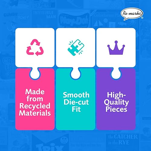 Miniatura 4 de Re-marks Rompecabezas de cultura pop de los años 50, 1500 piezas para todas las edades