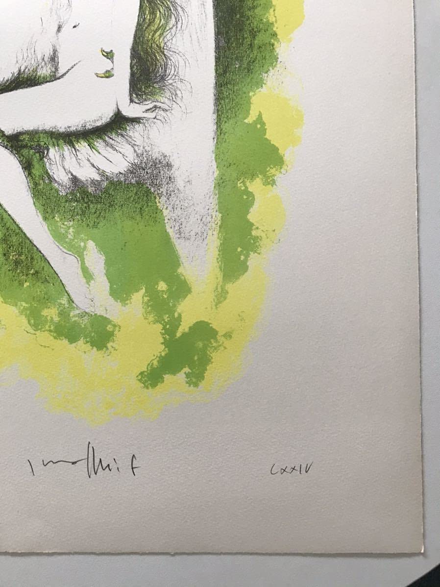 ★J5★古沢岩美「レダ」リトグラフ　限定品 Amazon.co.jp: J5古沢岩美「レダ」リトグラフ 限定品 直筆サイン