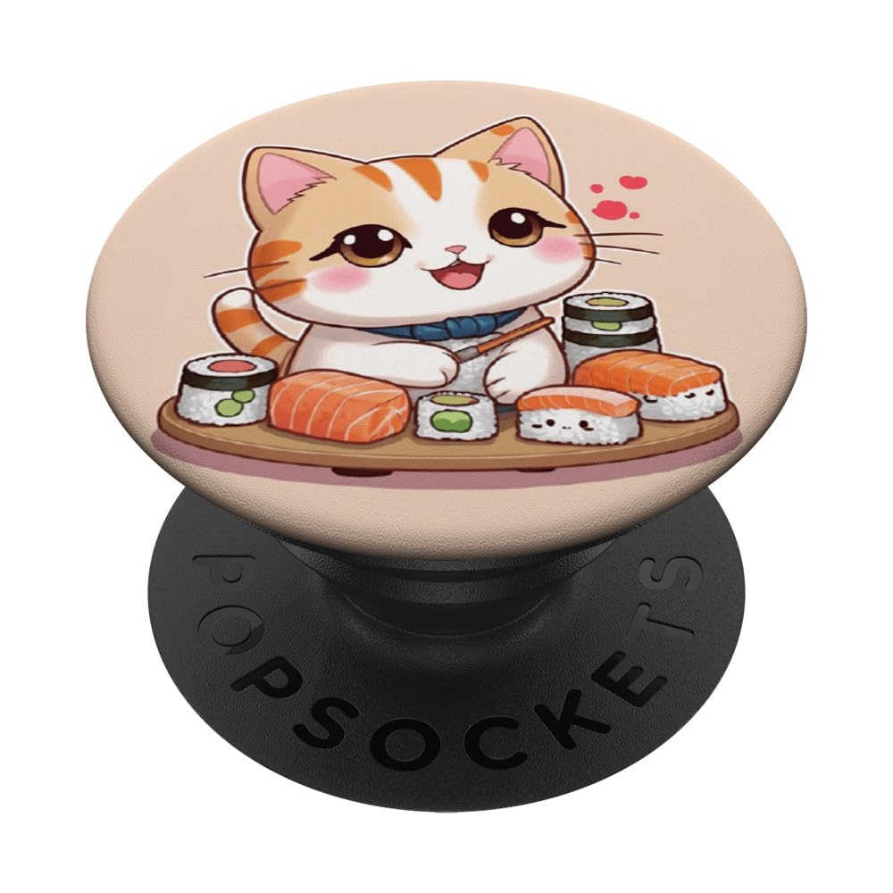 PopSocket Gattino Carino - Supporto Per Telefono, Design Bianco E Nero - Foto 11