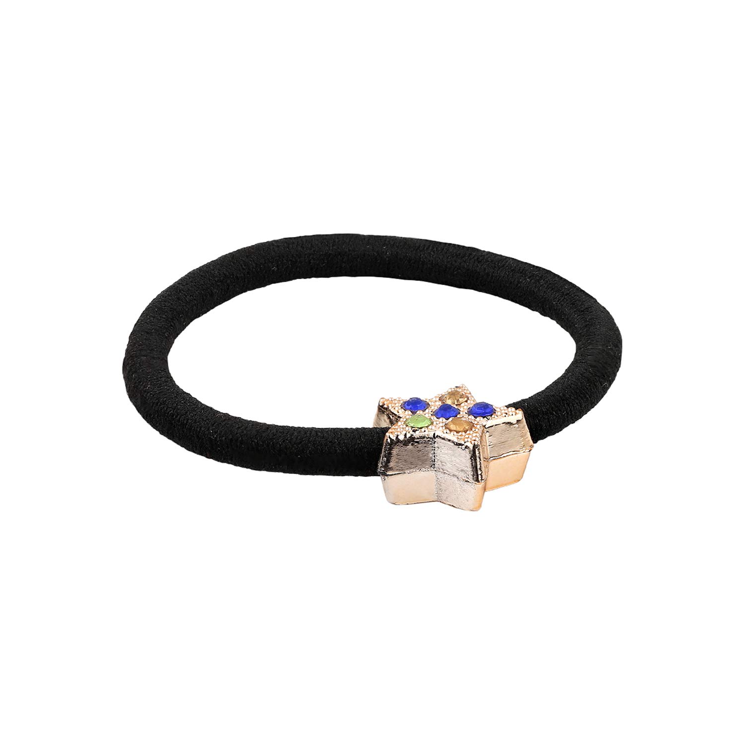 voylla Lil' Star Black Scrunchie-picture-28