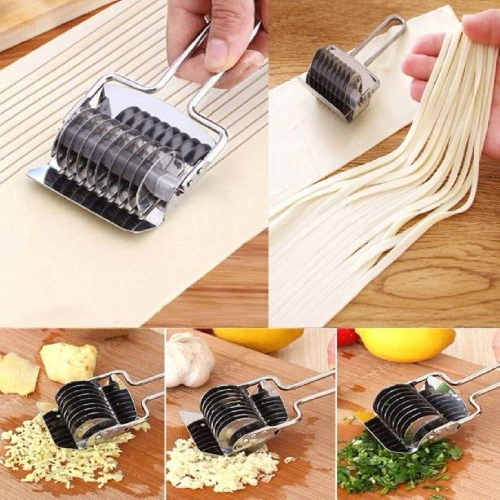 GUAGLL Kitchen Cutter Stainless Steel Manual Multifunctional Vegetable Cutter Kitchen Tools for Cooking Beginners Product Image 1