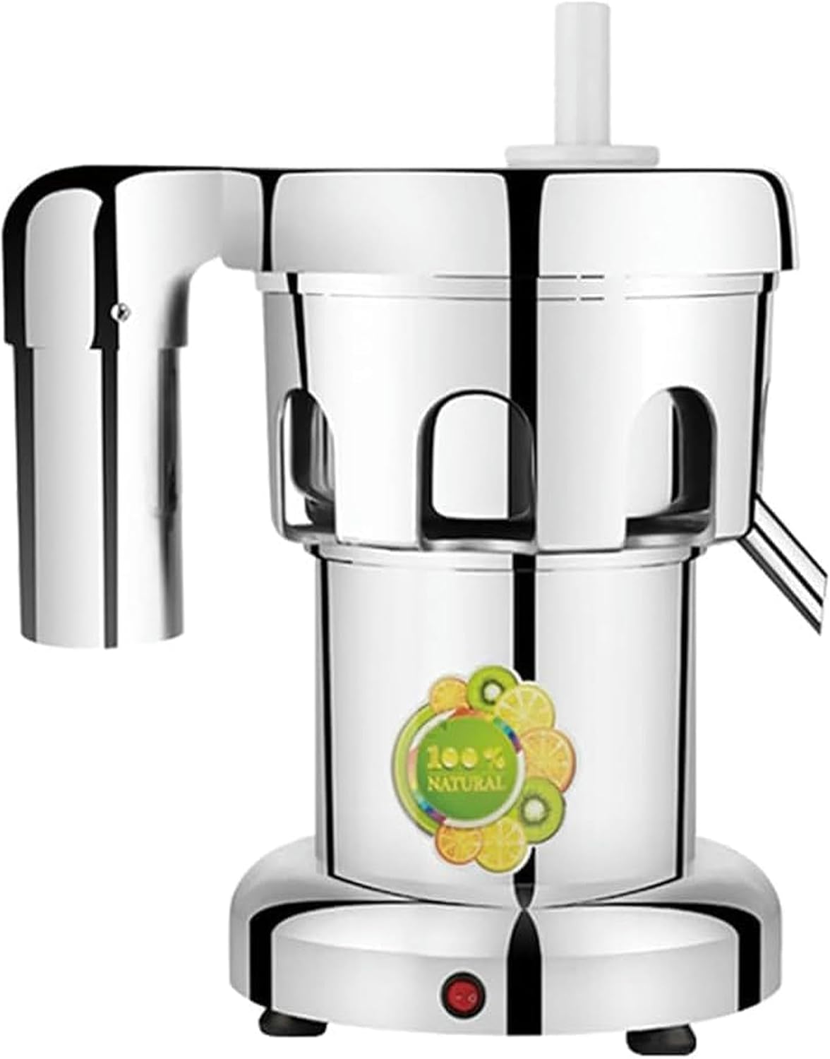 Commercial Citrus Juicer – Heavy Duty Cold Press Centrifugal Juicer Machine for Juice Shop, Restaurant, Hotel – 370W, 4300r/Min – Stainless Steel Juice Extractor