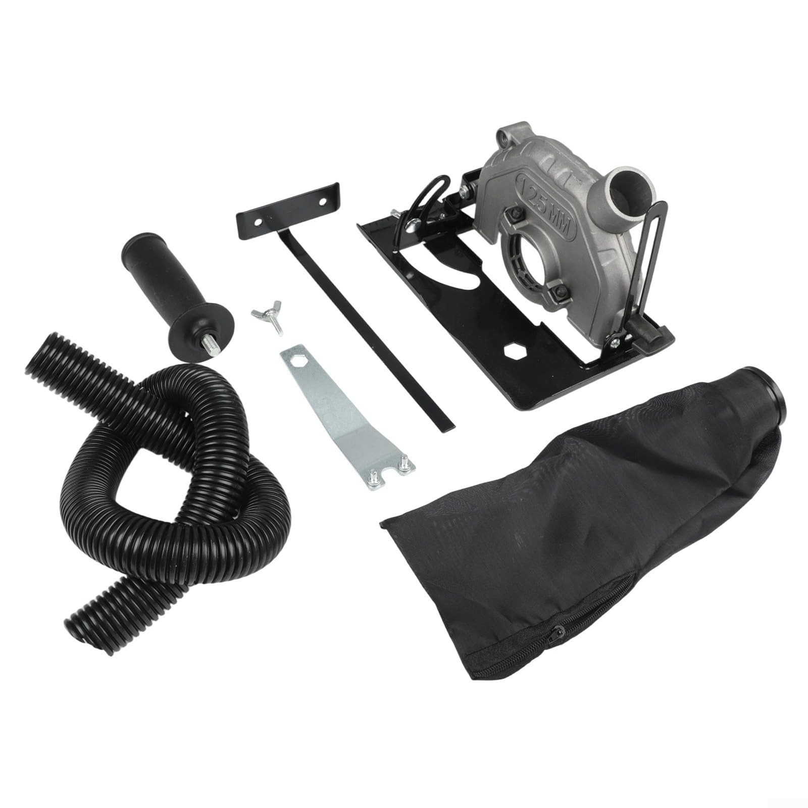 Support de meuleuse d'angle réglable pour meuleuse d'angle de 100 mm à 125 mm - Inclinaison de 0 à 45° et réglage de la profondeur de 0 à 40 mm