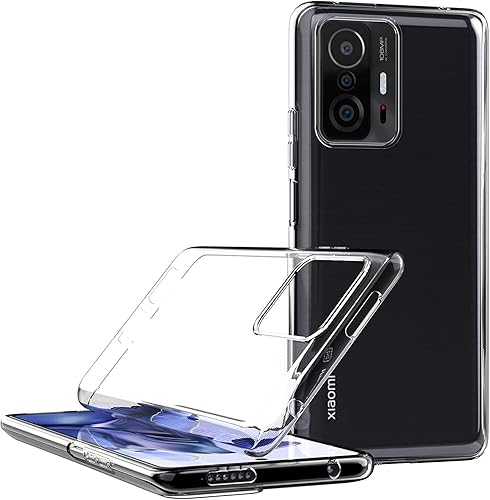 Miniatura 3 de Funda para Xiaomi Mi 11T/Mi11T Pro (6.67 pulgadas) Suave TPU Goma Gel Bumper Transparente Cubierta Trasera