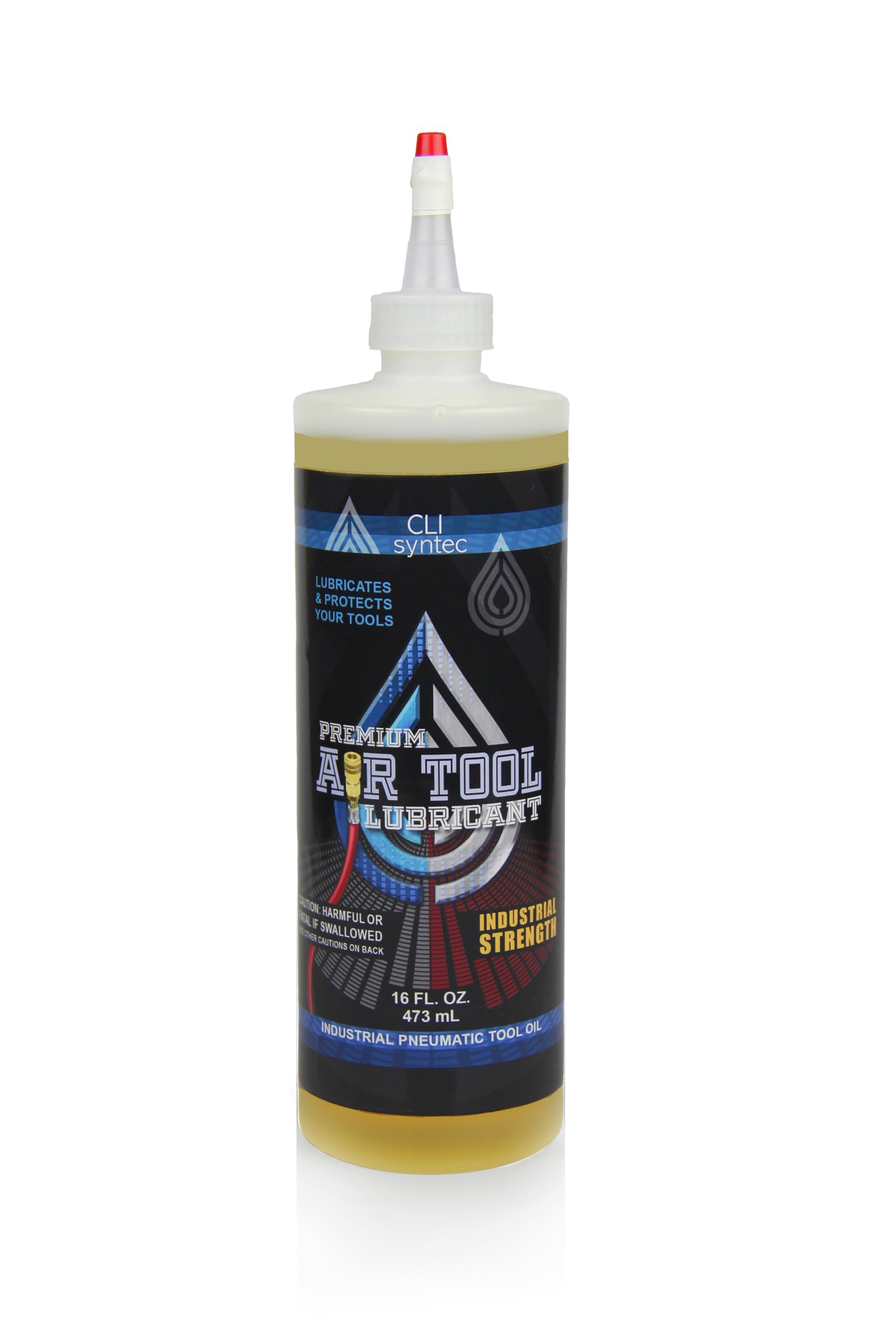 Premium Air Tool Lubricant - 16 FL. OZ. Industrial Pneumatic Tool Oil