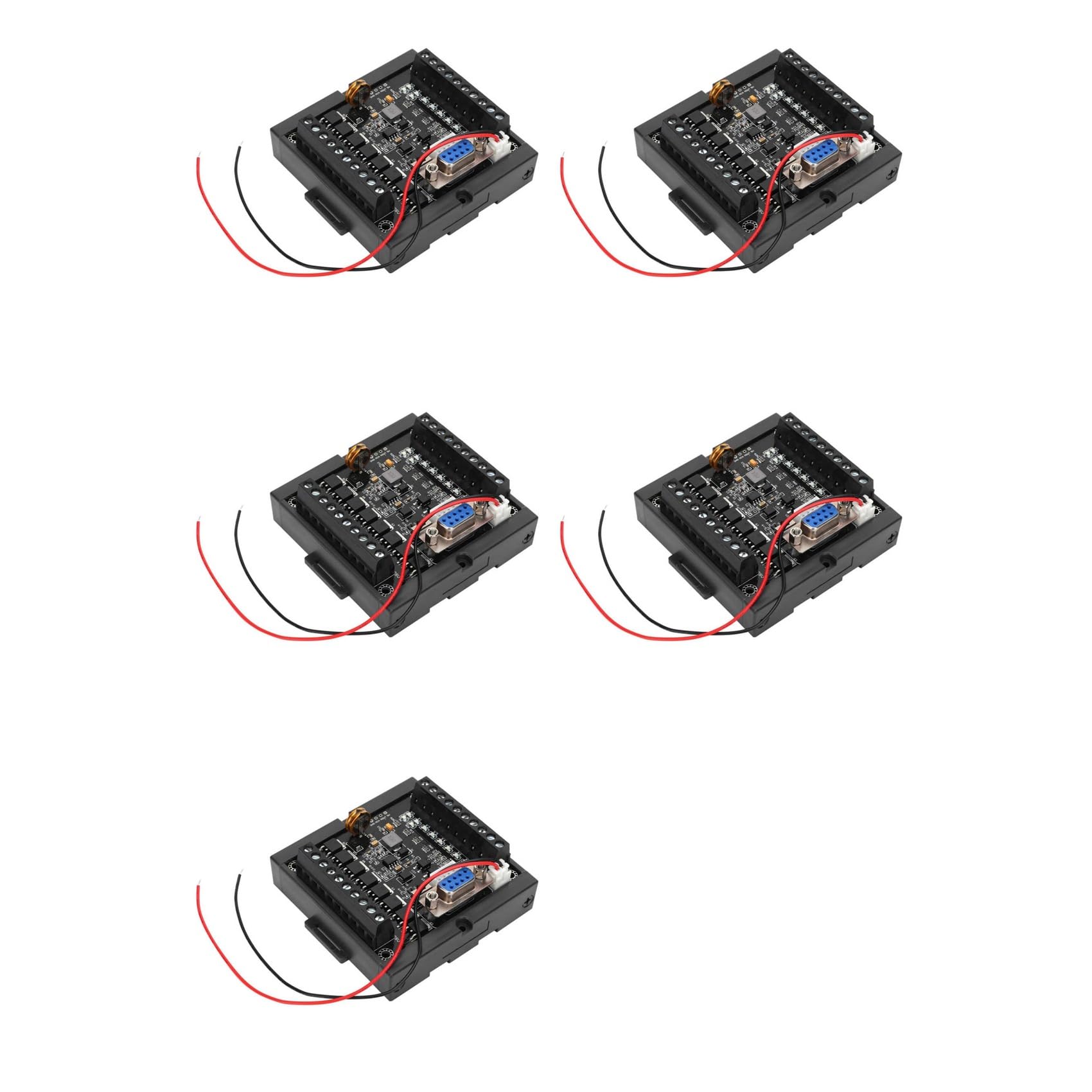 Jnchdghwa As Shown 5X Programmable Controller Fx1n-20Mt Plc Module Regulator Industrial Control Board Dc24v Programmable Logic Controller