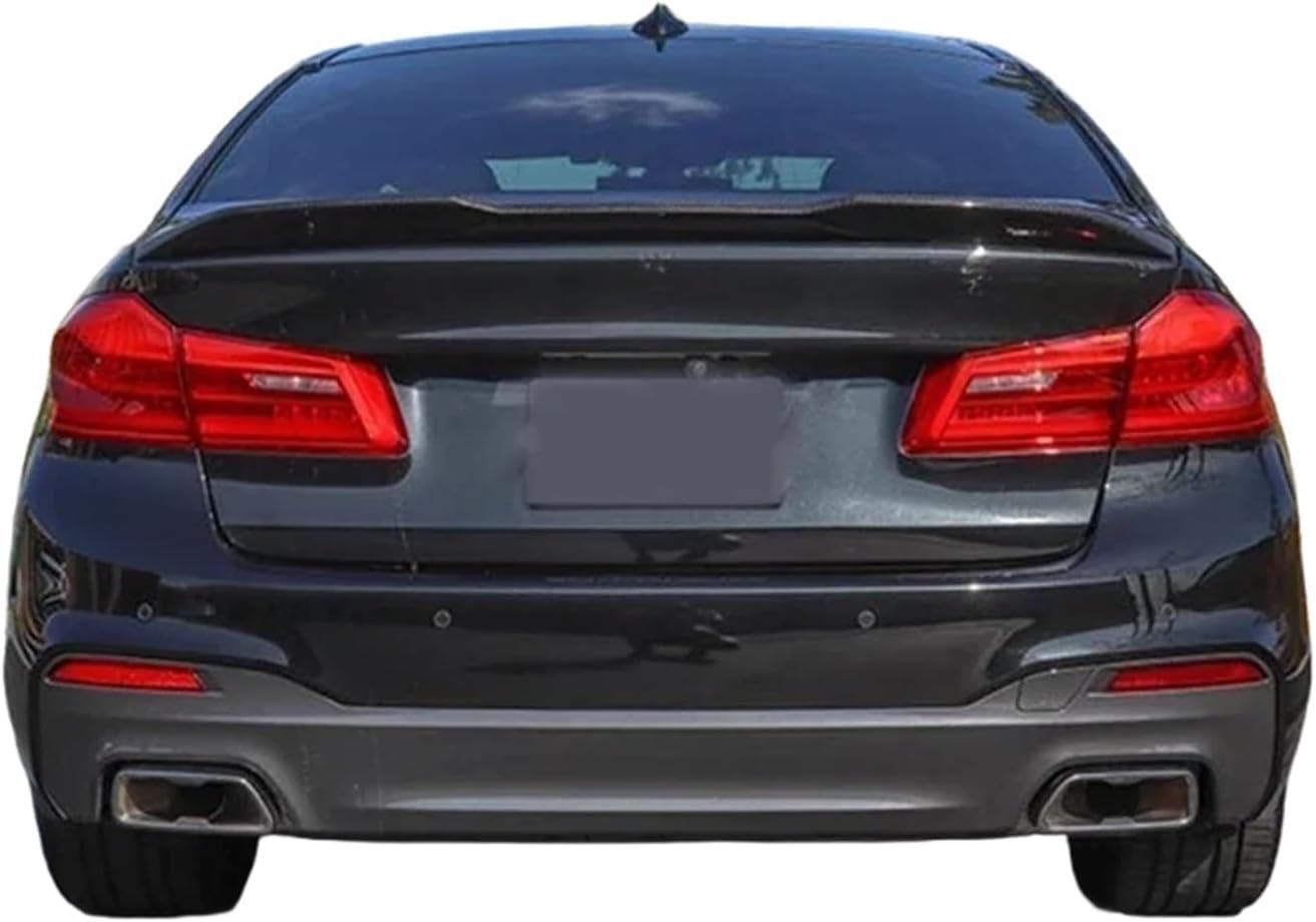 Compatible For BMW G30 F90 M5 M5+ 2017-2023 Pro/PSM Style Rear Trunk Roof Spoiler Lip Wing Body Kit Car Styling Accessories(Unpainted)