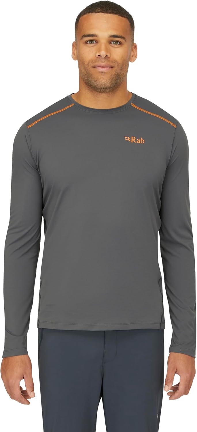 Rab Men's Force LS Tee Lightweight Long-Sleeve T-Shirt for Hiking, Climbing, & Trail Running - Image 5