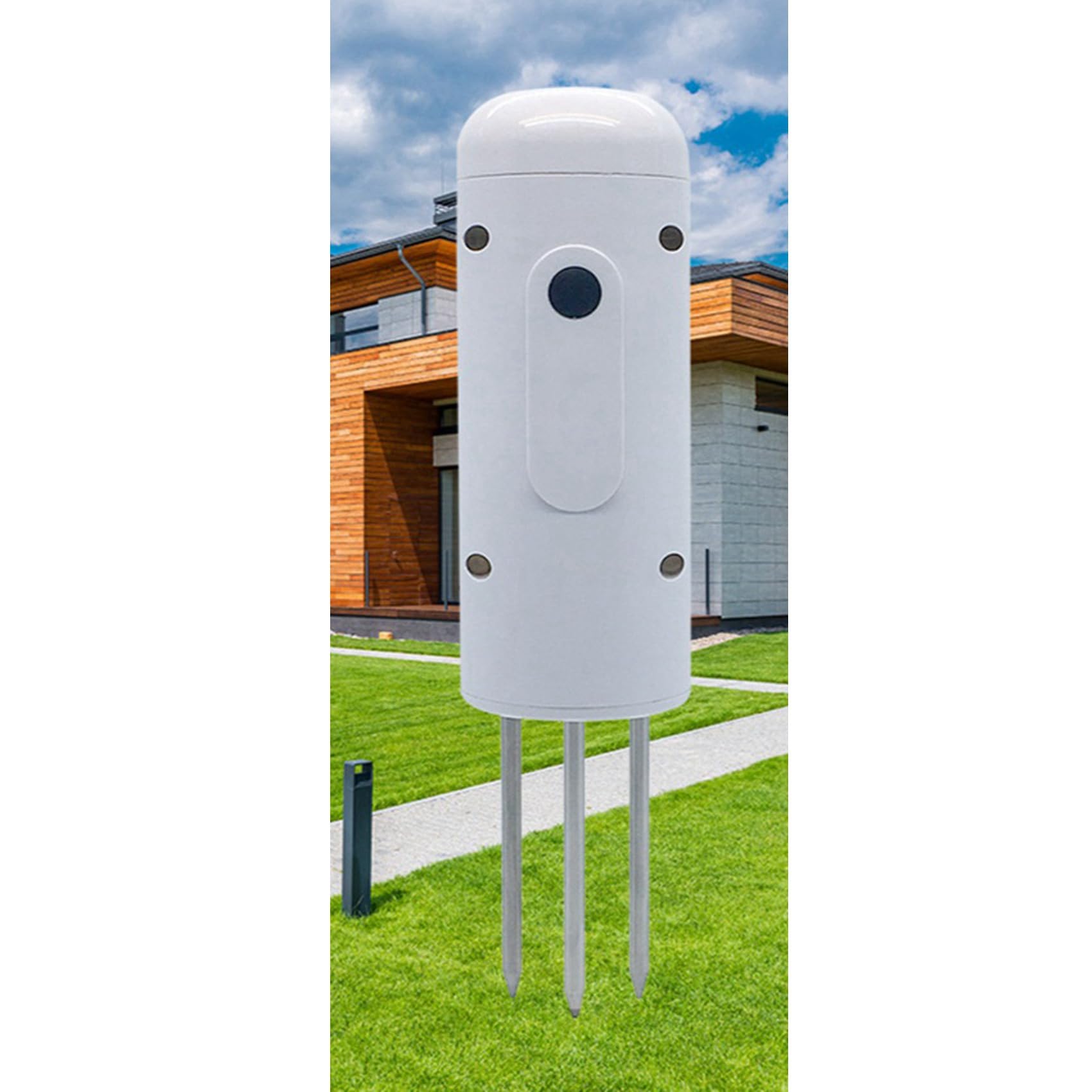 4 Piezas TUYA ZIGBEE Monitor de Planta Medidor de Temperatura del Suelo Sensor de Humedad Sensor de Riego de AutomatizacióN de JardíN