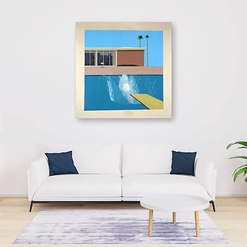 Amazon.co.jp: David Hockneyデビッドホックニーポップアート絵画