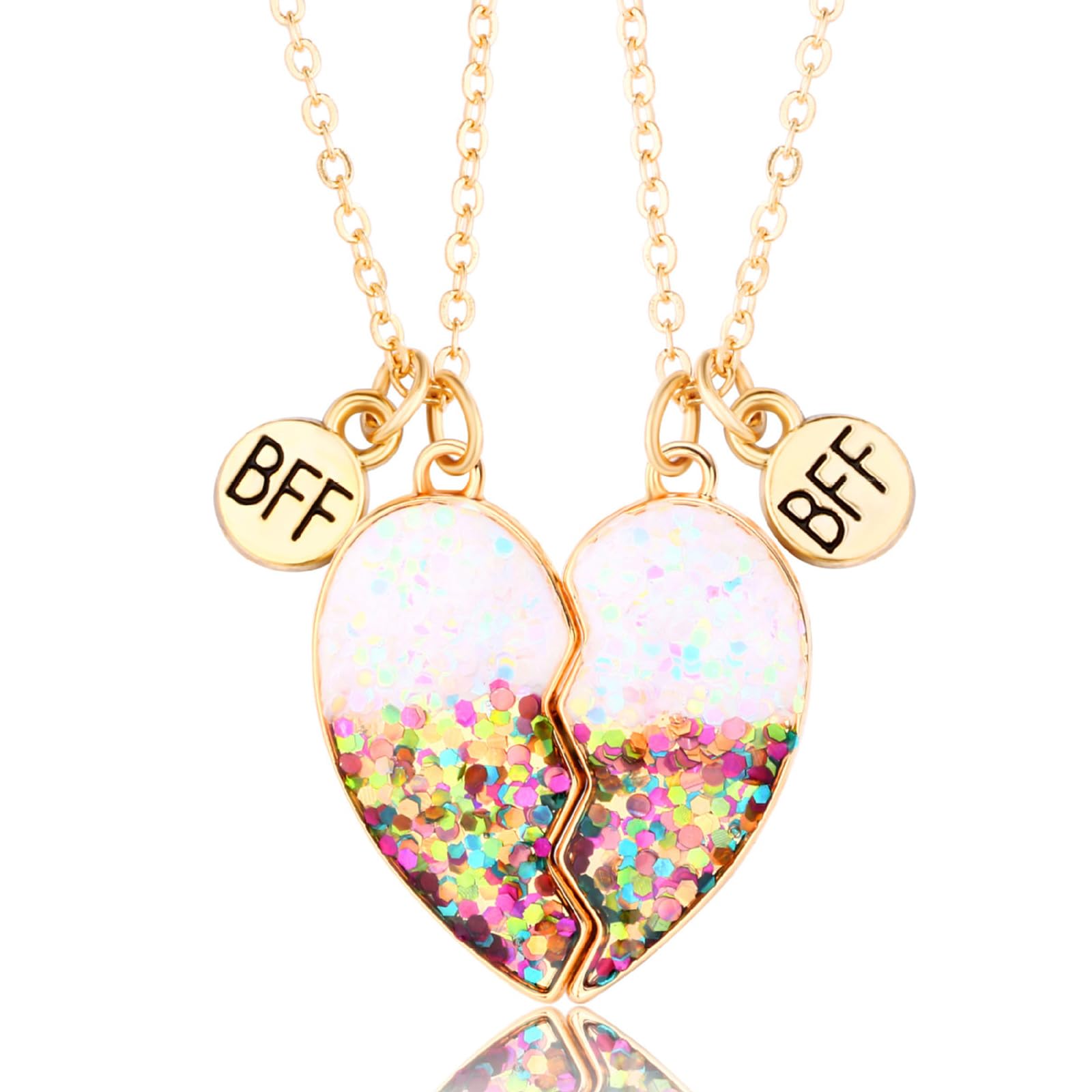 See full amazon price history chart for YANCHUN Best Friend Necklace Friendship Necklace for 2 Bff Necklace for 3 Friendship Gifts for Women Christmas Gifts Stocking Stuffers, Brass, No Gemstone YANCHUN Best Friend Necklace Friendship Necklace for 2 Bff Necklace for 3 Friendship Gifts for Women Christmas Gifts Stocking Stuffers, Brass, No Gemstone (B0BVLHM3P6) Amazon Price History, Amazon Price Tracker