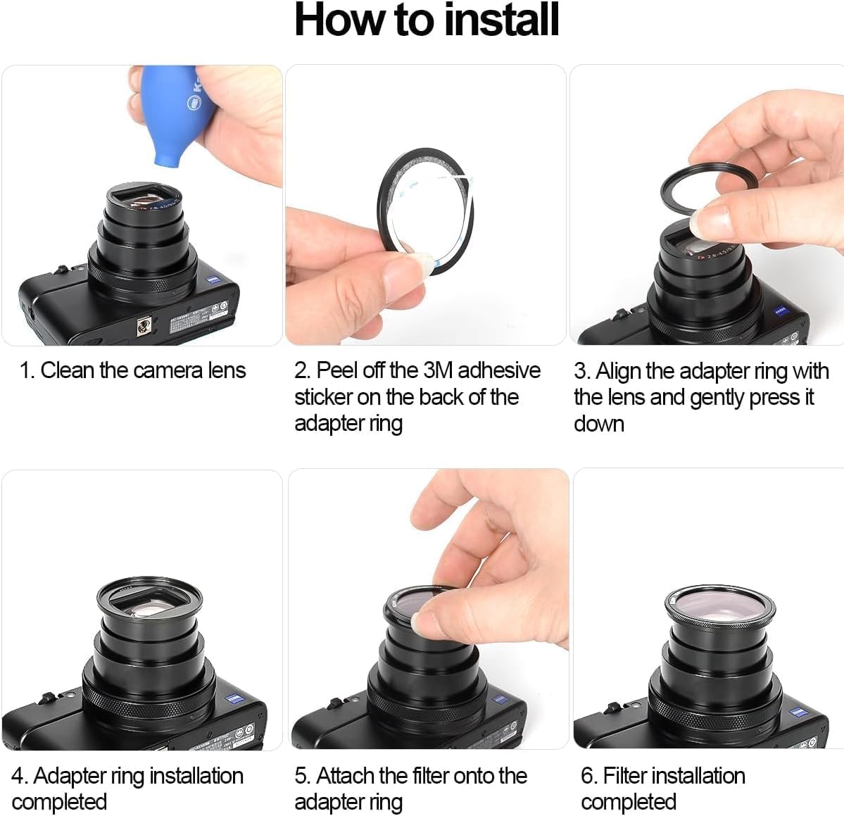 Amazon.com : Kase Wolverine Magnetic ND1000 10 Stop ND Filter +