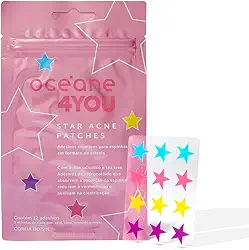 Océane – Star Acne Patches - Adesivos Secativos Espinhas./Unica